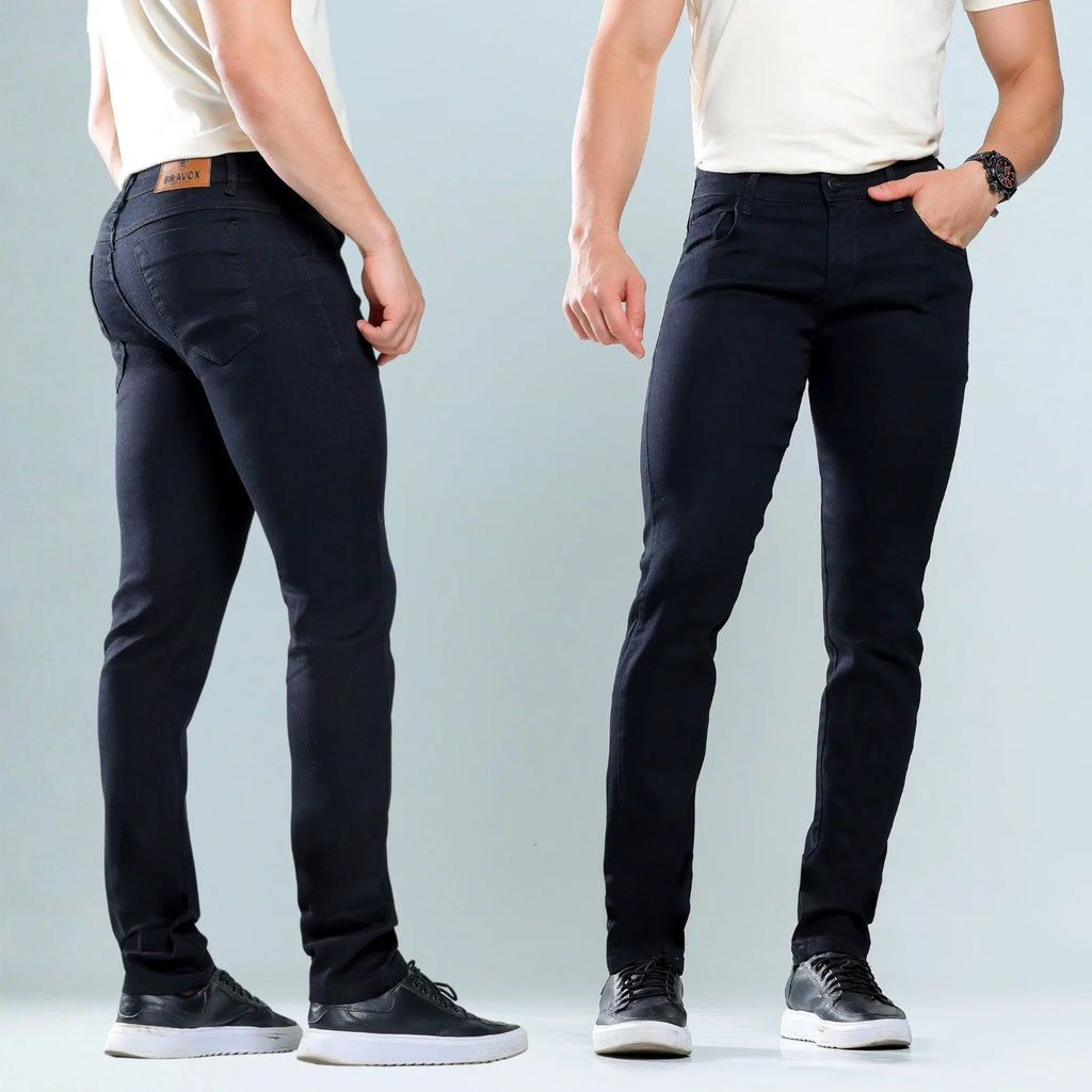 Calça Jeans Preta Masculina Bravox