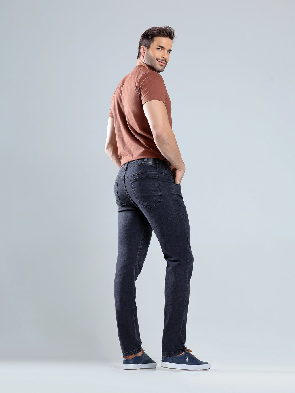 Calça Jeans Masculina Preto Estonado