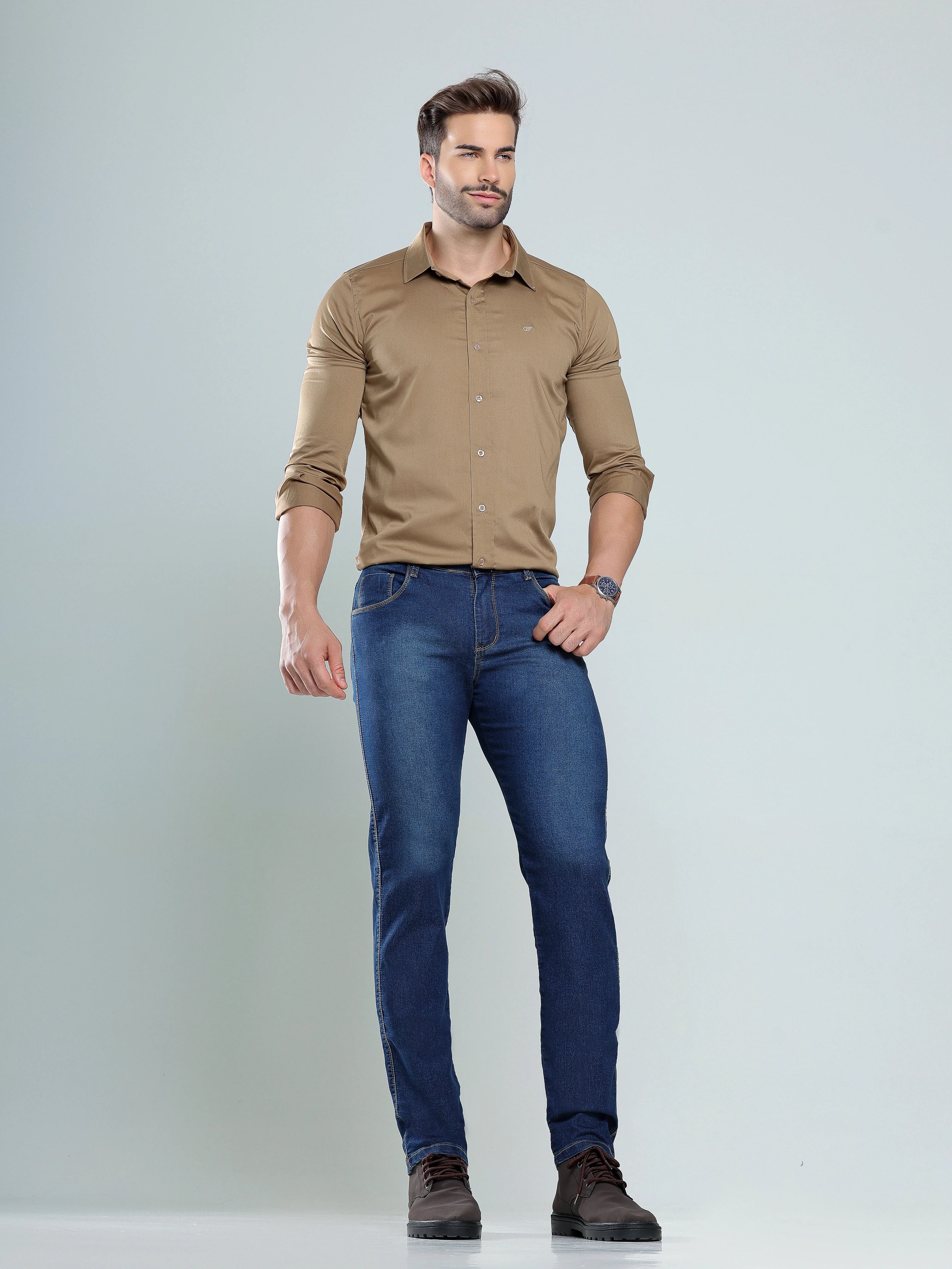 Calça Jeans Médio Masculina
