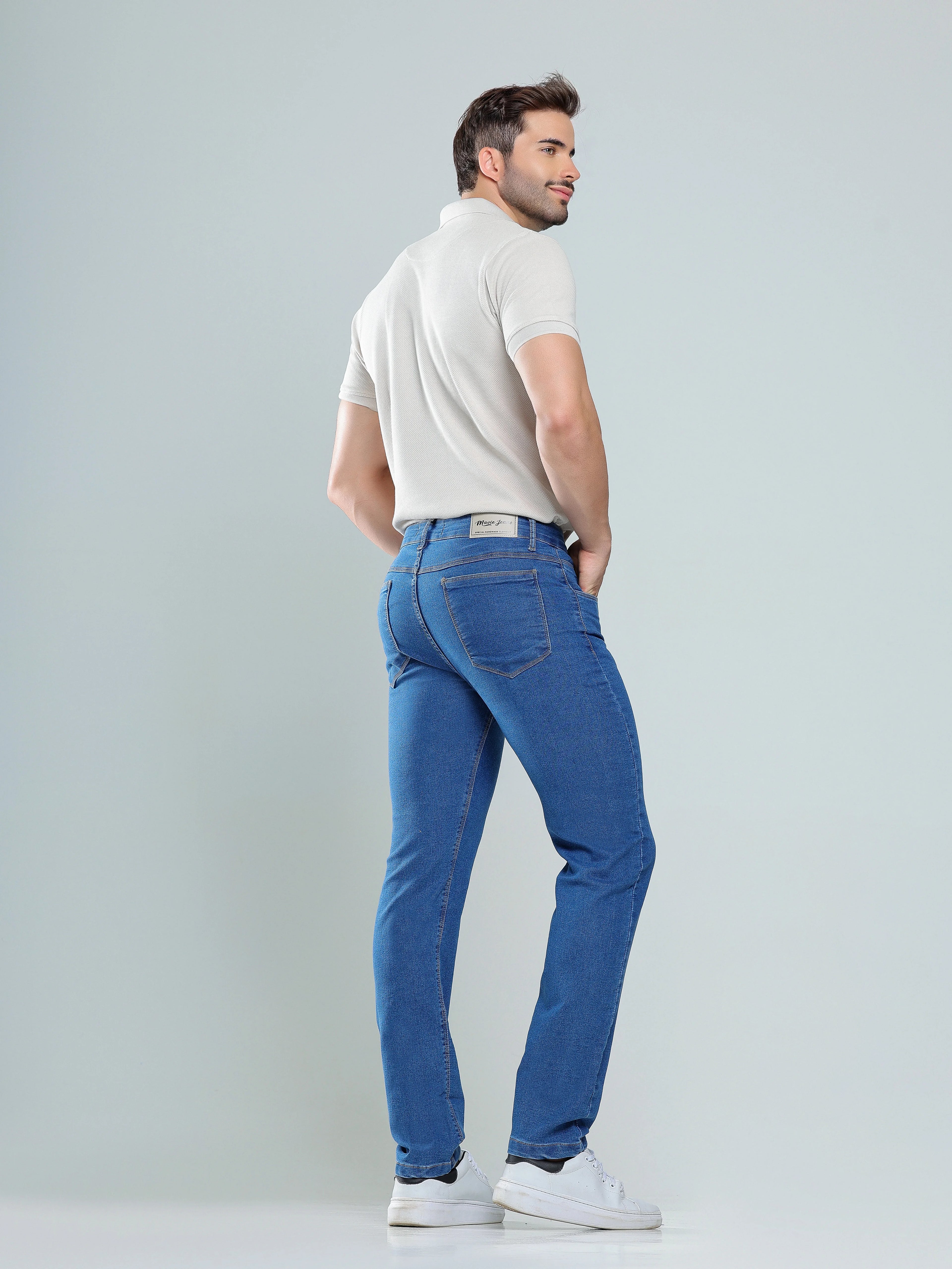 Calça Jeans Claro Masculina