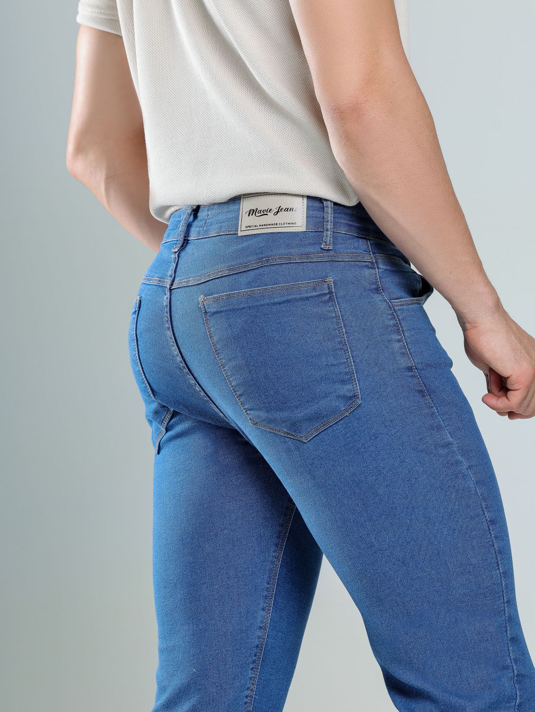 Calça Jeans Claro Masculina