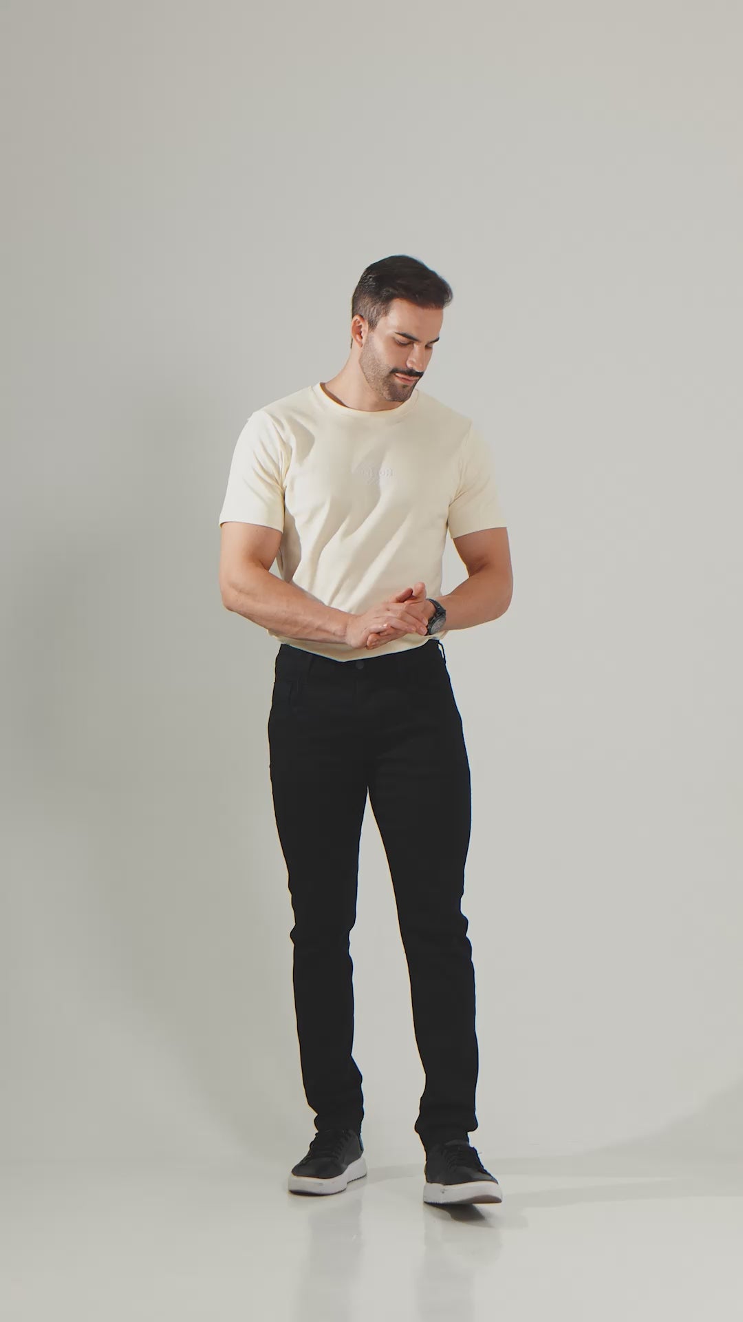 Calça Jeans Preta Masculina Bravox